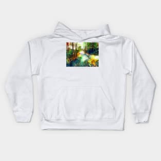 Spring landscape Kids Hoodie